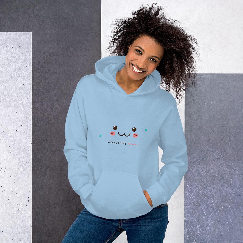 ComfyCush Pullover Hoodie, Blue, Green