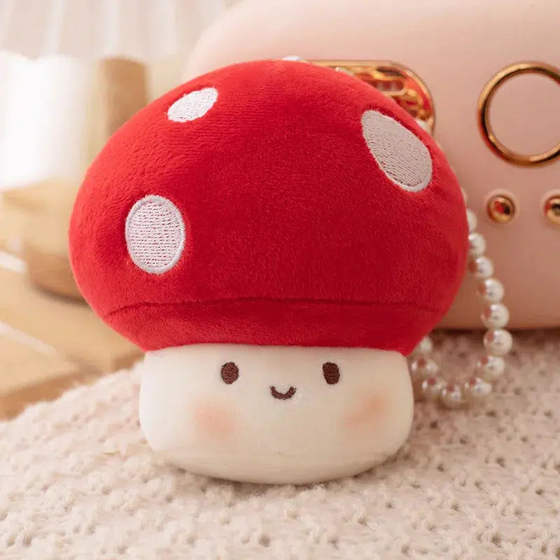 Mushroom Plush Pendant