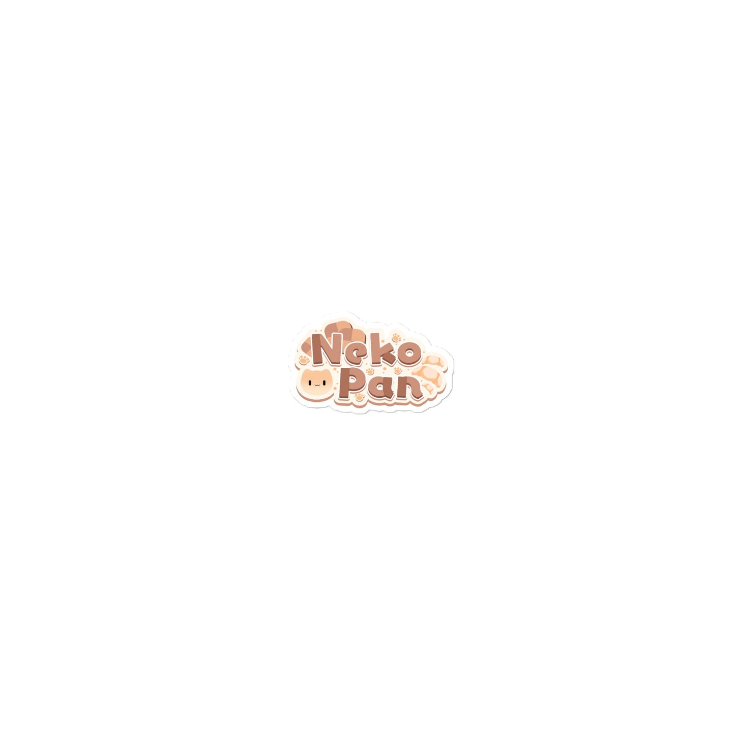 [Nekopan x CM] Nekopan Logo Bubble-free stickers
