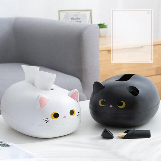 Kawaii Cat Tissue Box