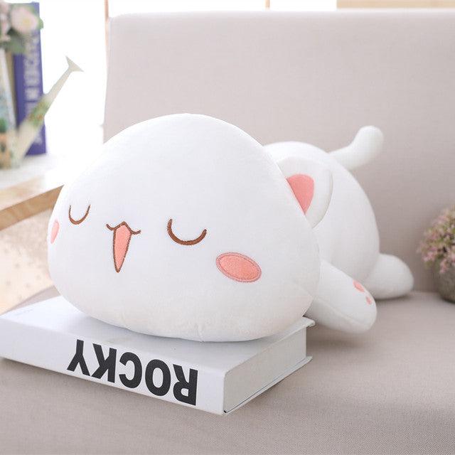 Kawaii Lying Cat Plush