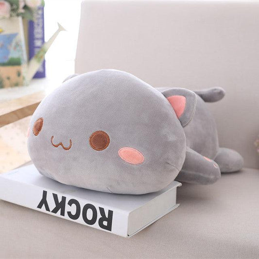 Kawaii Lying Cat Plush